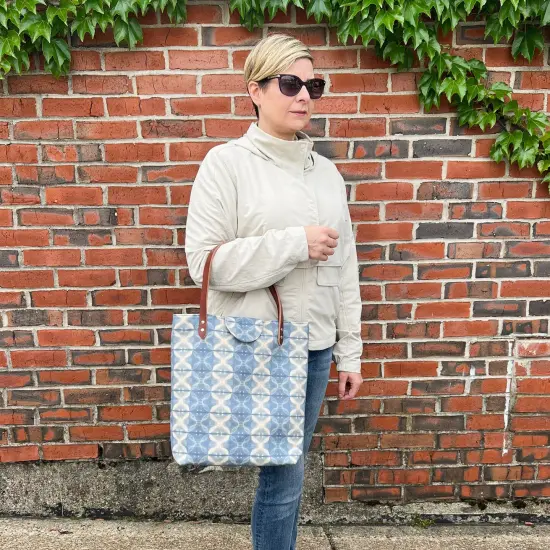 Crosscut Sewing Co.&reg; Lincoln Tote Sewing Kit - Beginner Sewing Project Kit Shibori {6}