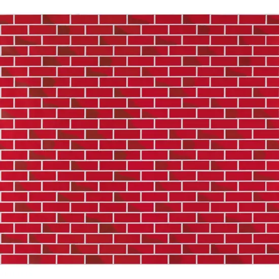 Bulletin Board Art Paper, Tu-Tone&trade; Brick, 48" x 12', 4 Rolls {1}