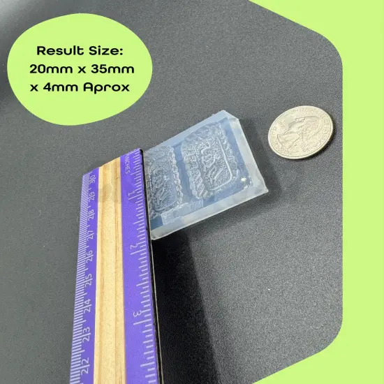 Cookie Lotus Silicone Mold(D14) {2}