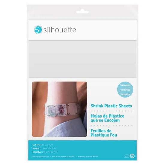 Silhouette Shrink Plastic - Clear {1}