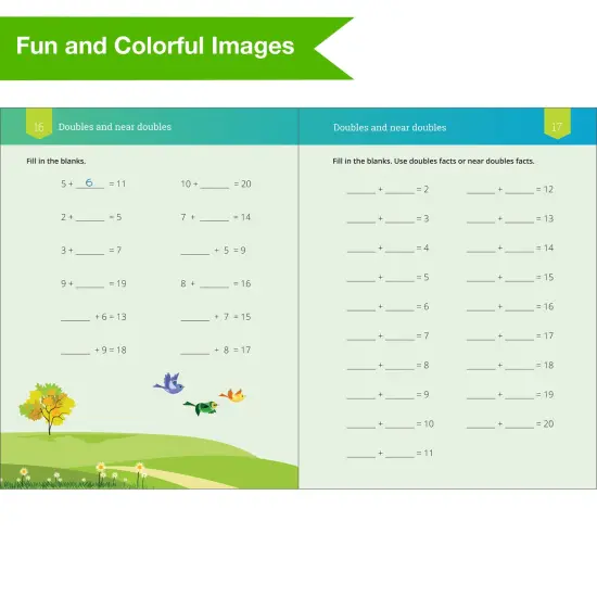 IXL Addition 2nd Grade Math Workbook, Mathematics Book for Kids Ages 7-8 Covering How to Add 2 and 3 Digit Numbers, Adding Strategies and Facts, and More {4}