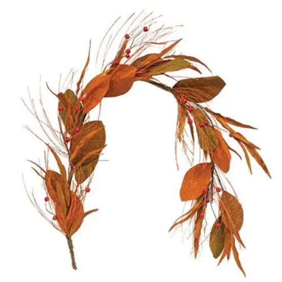 Fall Magnolia Pine & Podka Garland {1}