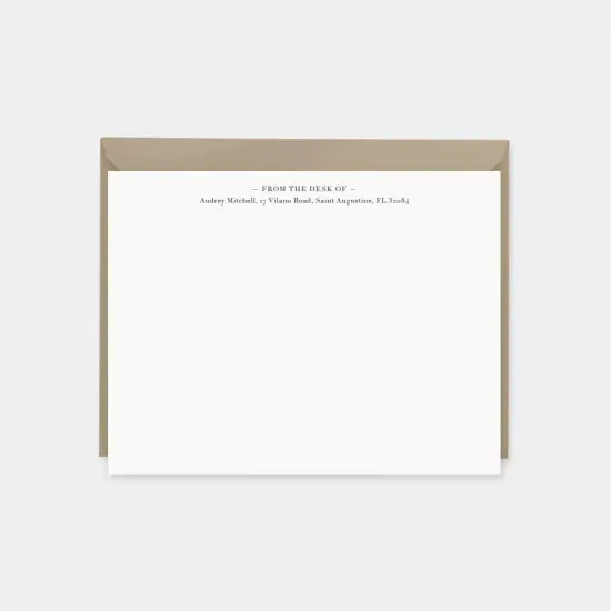 Wood Texture Note Card {6}