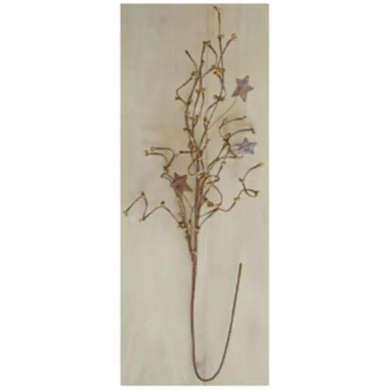 Decorative Pip & Star Spray Teastain {1}