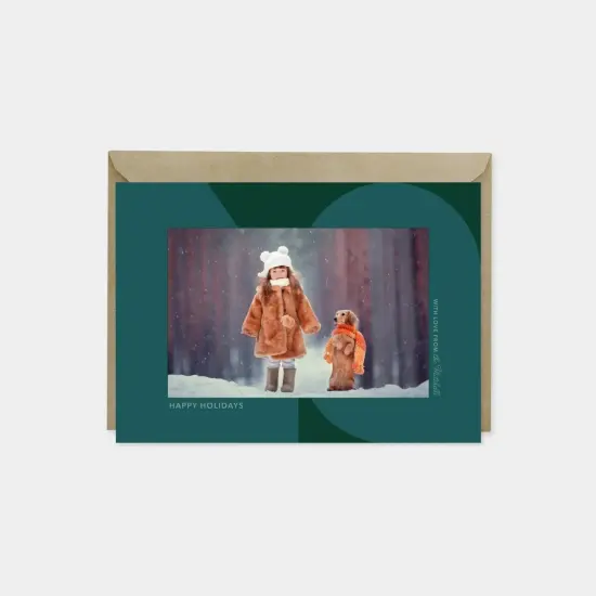 Big Geo Holiday Photo Card XI {4}