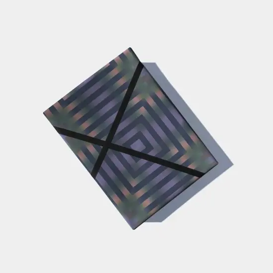 Gradient Stripes Gift Wrap {1}