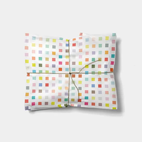 Colorful Grid Gift Wrap {1}