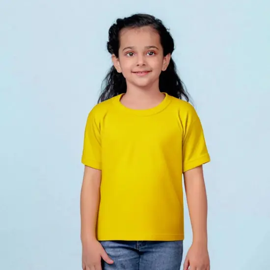 Gildan&reg; Heavy Cotton Youth Crewneck Short Sleeve T-Shirt - 5000B White {6}