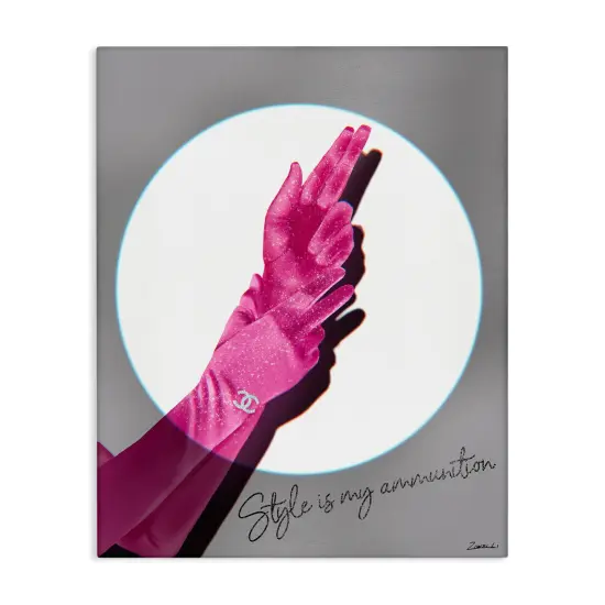 Stupell Industries Style Is Ammunition Canvas Wall Art Design by Ziwei Li {1}