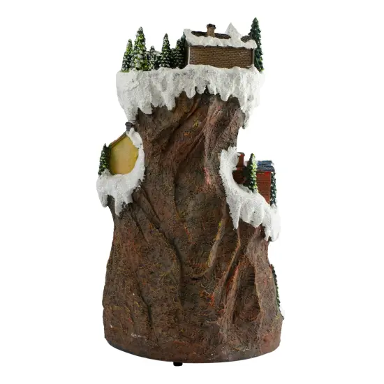Northlight 15" LED lighted and Animated Christmas Scene with Music Brown {6}
