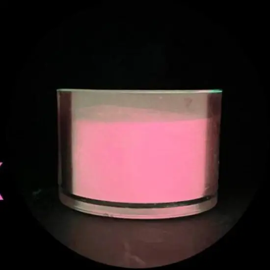 Rose Pink - Glow in the Dark Pigment {1}