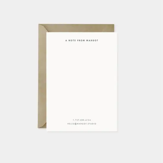 Geo Arch Note Cards VIII {4}