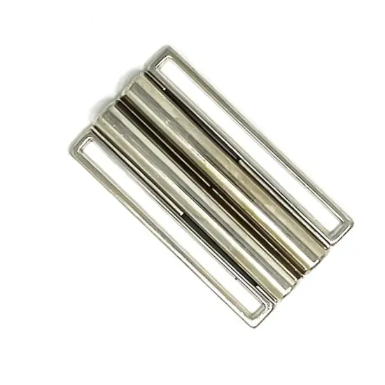 Nickel Polished Slide Belt Buckle 3 Inche {4}