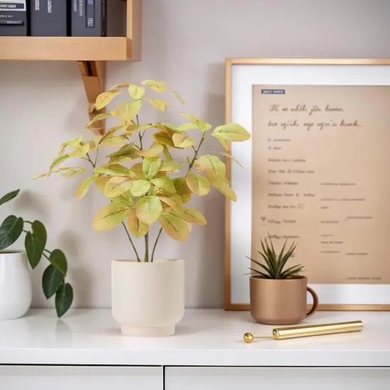 18" Fall Artificial Eucalyptus Plant {4}