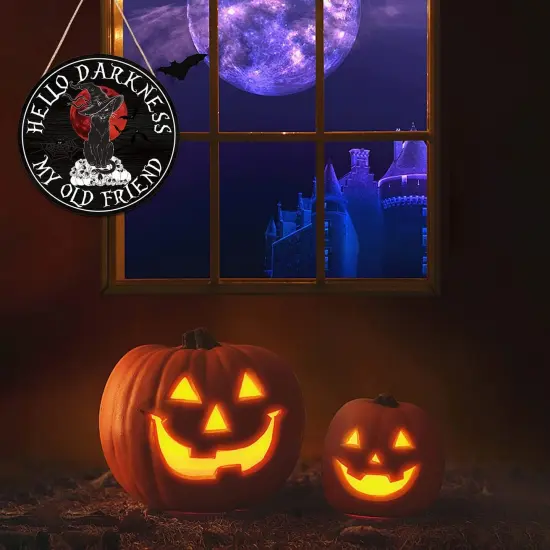 Black Cat Halloween Decoration {4}