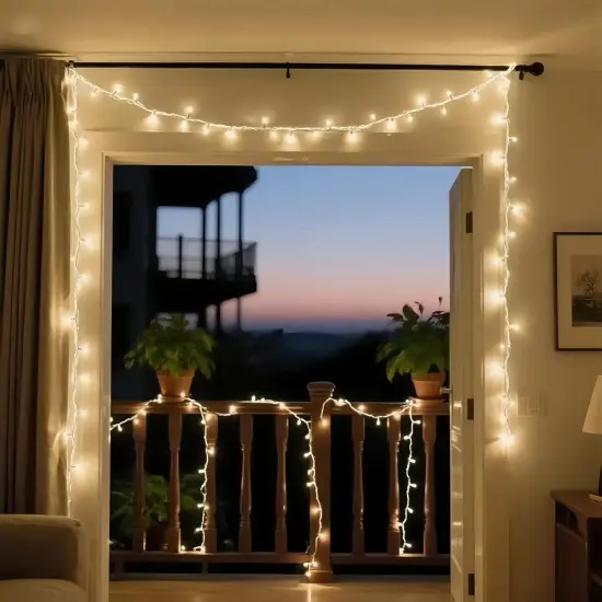 100 LED Warm White Christmas String Lights - 35 FT {2}