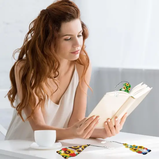 8 Pcs Diamond Painting Bookmark Kit for Adults (Dwarf) {5}