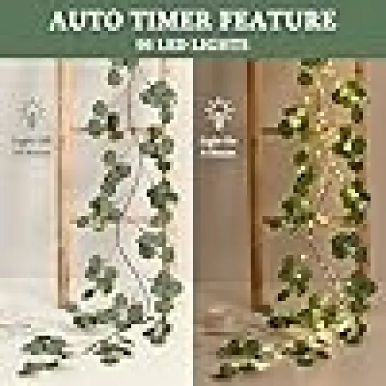 Artificial Christmas Greenery Cedar Tree Garland {3}