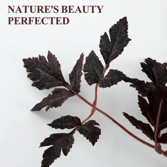 Artificial Cimicifuga Leaf Fall Spray {4}