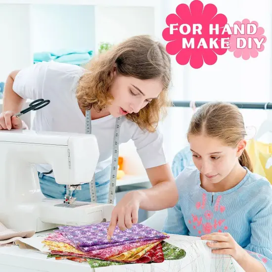 15 Pcs 20 x 20 Inch Cotton Fabric Floral Square Quilting {3}