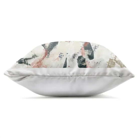 Stupell Industries Neutral Washi Abstract Outdoor Pillow, 18 x 7 x 18 {3}