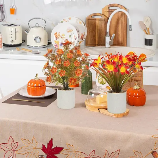 2Pcs Fall Table Decor {3}
