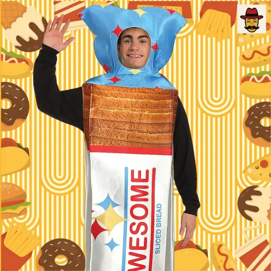 Loaf of Bread Costume Funny Food Tunic Slice Halloween {6}