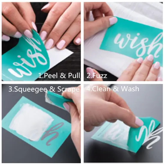 JAJADO 8 Packs Screen Printing Squeegee Chalk Paste Tool Set, Self Adhesive Stencils Rubber Squeegee Mini Squeegee, Rubber Paint Stir Sticks for Chalk Paste Paint or Ink for Silk Screen Stencils {2}