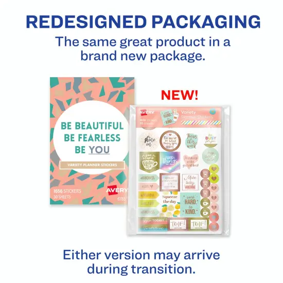 Avery Planner Stickers Variety Pack, 1,656 Stickers, Weekly, Calendar and Journal Sticker Sheets (6785) {2}