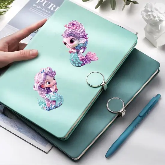 Diamond Art for Kids, Mermaid Gem Stickers,Diamond Painting Kits for Kids Ages 6-8 8-10 10-12 {3}