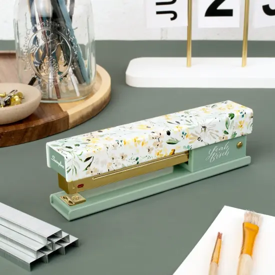 Stapler, 20 Sheet Capacity, Full Strip, Wildflowers, Colorful Fashion Design (S700034) {2}