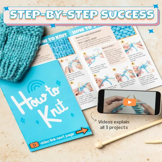Complete Knitting Kit for Beginners {4}