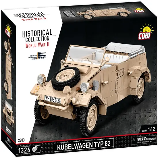 COBI Historical Collection WWII Kübelwagen (PKW TYPE 82) Vehicle {2}