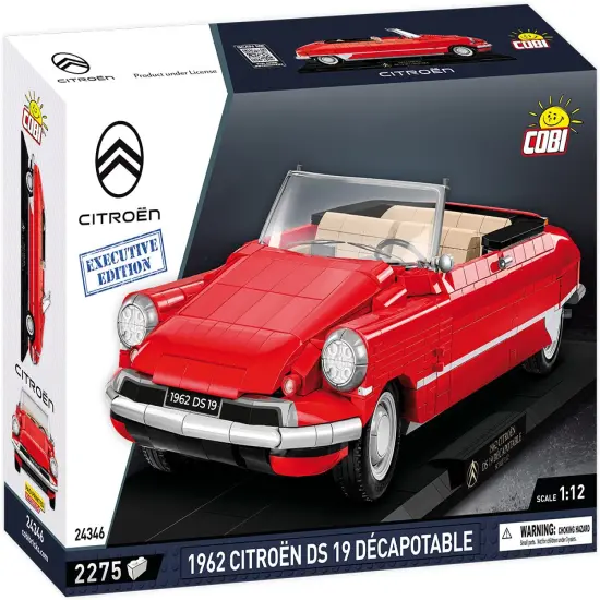 COBI Cars 1:12 Scale 1962 Citro&euml;n DS 19 Decapotable EXECUTIVE EDITION {2}