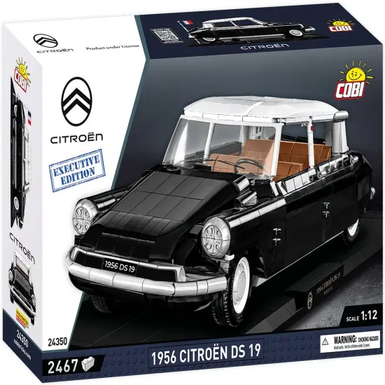 COBI Cars 1:12 Scale 1956 Citro&euml;n DS 19 Vehicle EXECUTIVE EDITION {2}
