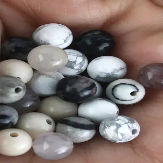 1200pcs 6mm Natural Round Stone Beads,Multiolor Crystal Energy Stone,Loose Gemstone Accessories Hole Size 1mm {5}