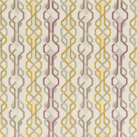 Pastel - AquaTeal,green,purple AbstractGeometric Upholstery Fabric 54 Inches" {1}