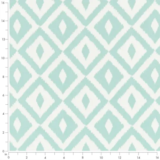 Mist - Aqua & Teal Abstract & Geometric,Diamonds Upholstery Fabric 54 Inches" {4}