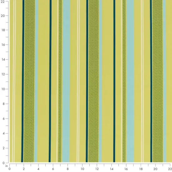 Kiwi - Green Stripe Upholstery Fabric 54 Inches" {4}