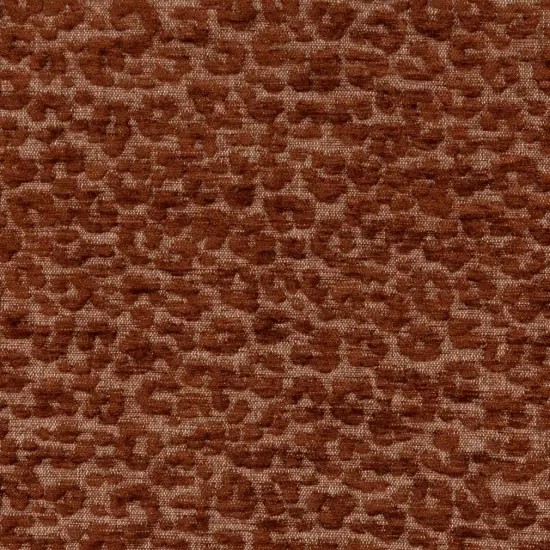 Upholstery Fabric - Orange & Rust Animal Print Upholstery Fabric 54 Inches" {1}
