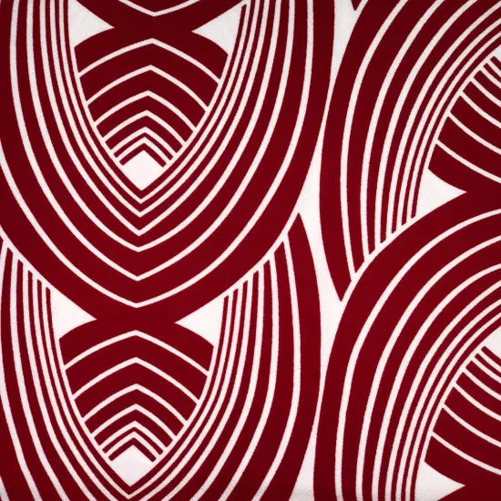 1 Yard Liverpool Knit Geometric Print Fabric For Dresses Tops Skirts Apparel Projects 58/60" Wide {1}