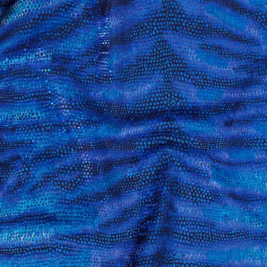 1 Yard Disco Cobra Polyester Spandex Fabric 58/60 Inch Width Green {7}