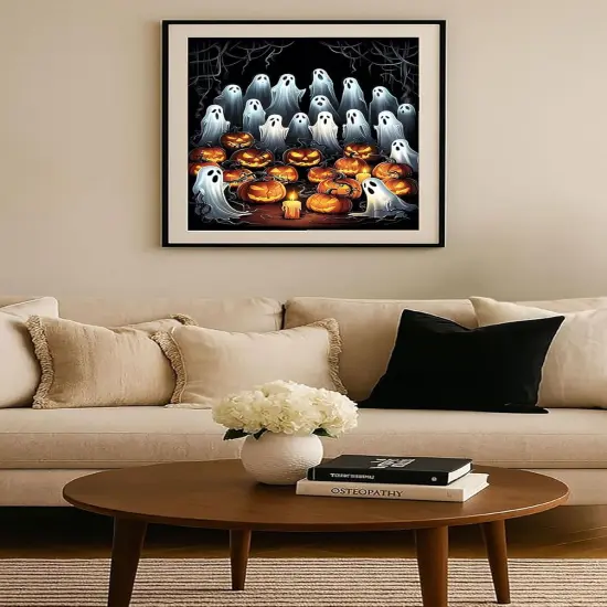 Terrifying Ghost Diamond Painting Kits {2}