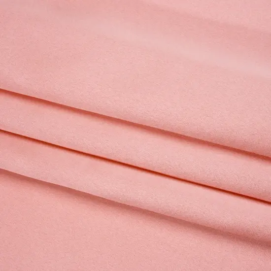 1 Yard Candy Pink Silk Crepe Back Satin Luxurious Flowing Elegant Draped Fabric 44 inch Width {4}