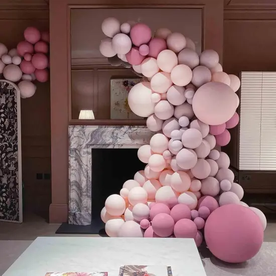 Pink Purple Balloons Set (Pink Purple) {4}