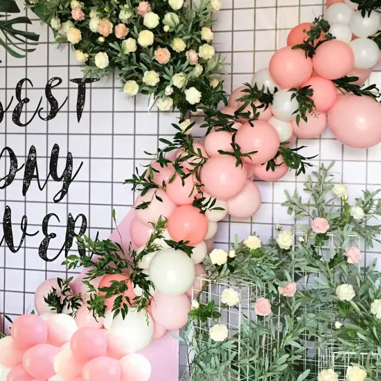 Pink Balloon Arch Kit 111Pcs (Pink) {4}