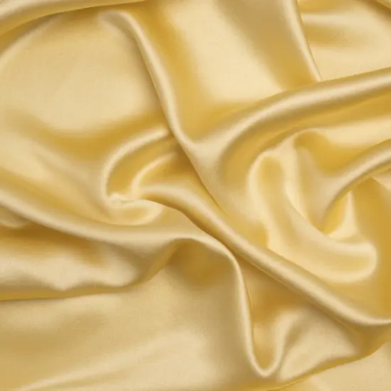 1 Yard French Vanilla Silk Crepe Back Satin Smooth Soft Luxury Fabric 44 inch Width {1}