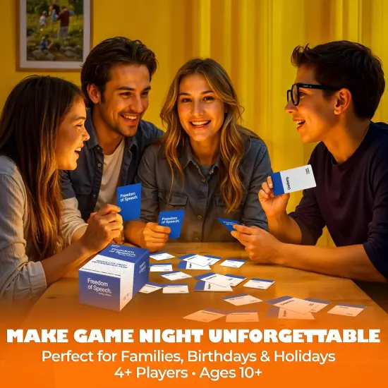 Board Game Freedom of Speech Family Edition - Guess The Word {4}