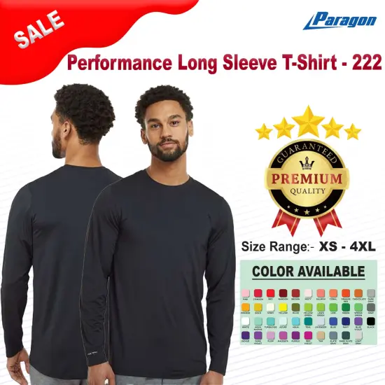 Paragon&reg; Performance Long Sleeve T-Shirt Mint green {2}