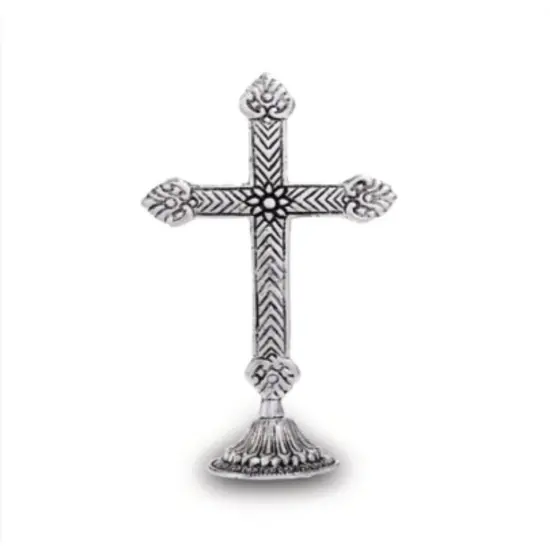 Religious Christian Cross Holy Cross Spiritual Art Holy Spirit Wall Hanging Cross Religious Decoration Cross Statue with Stand Blessing Gift Housewarming Gift {2}